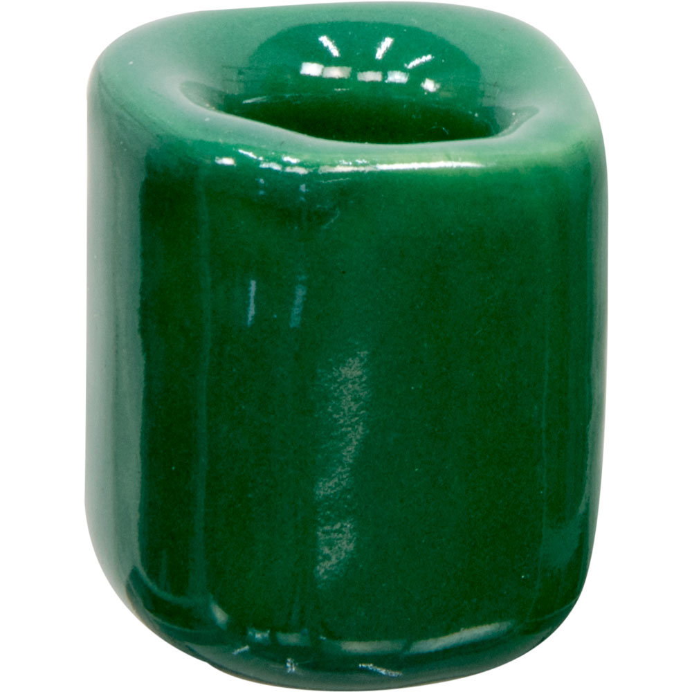 Green chime candle holder