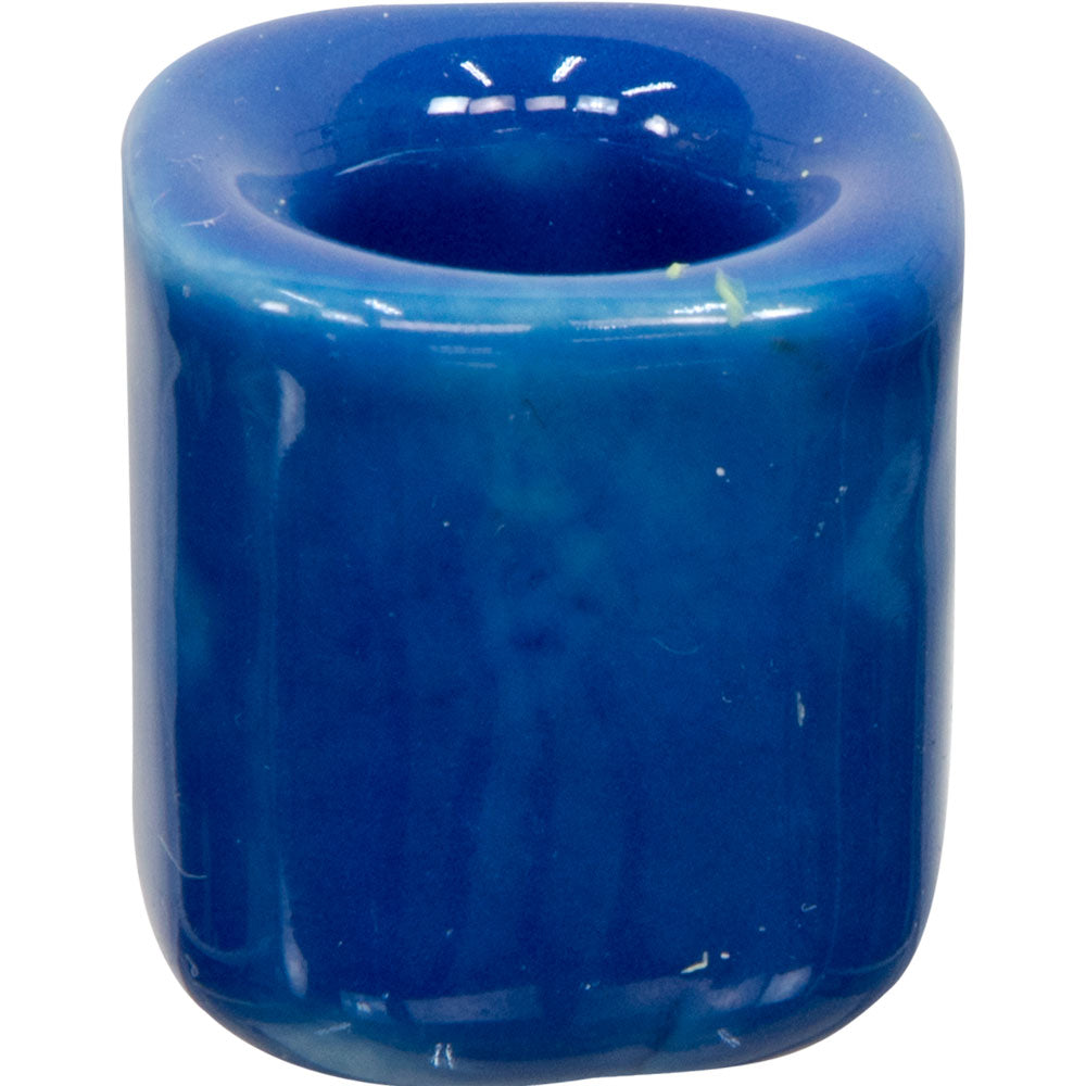 Blue chime candle holder
