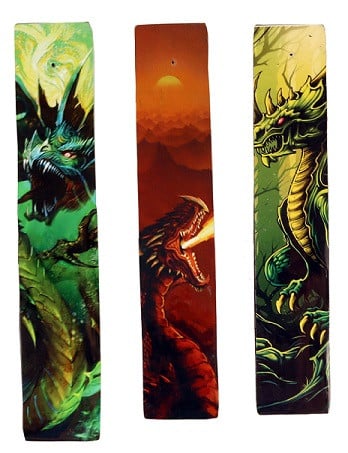 11" Dragon Wooden Incense Ash Catchers