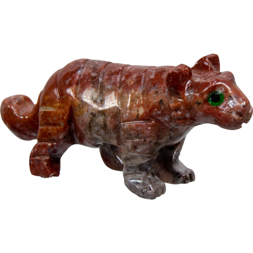 Dolomite Tiger carving spirit animal