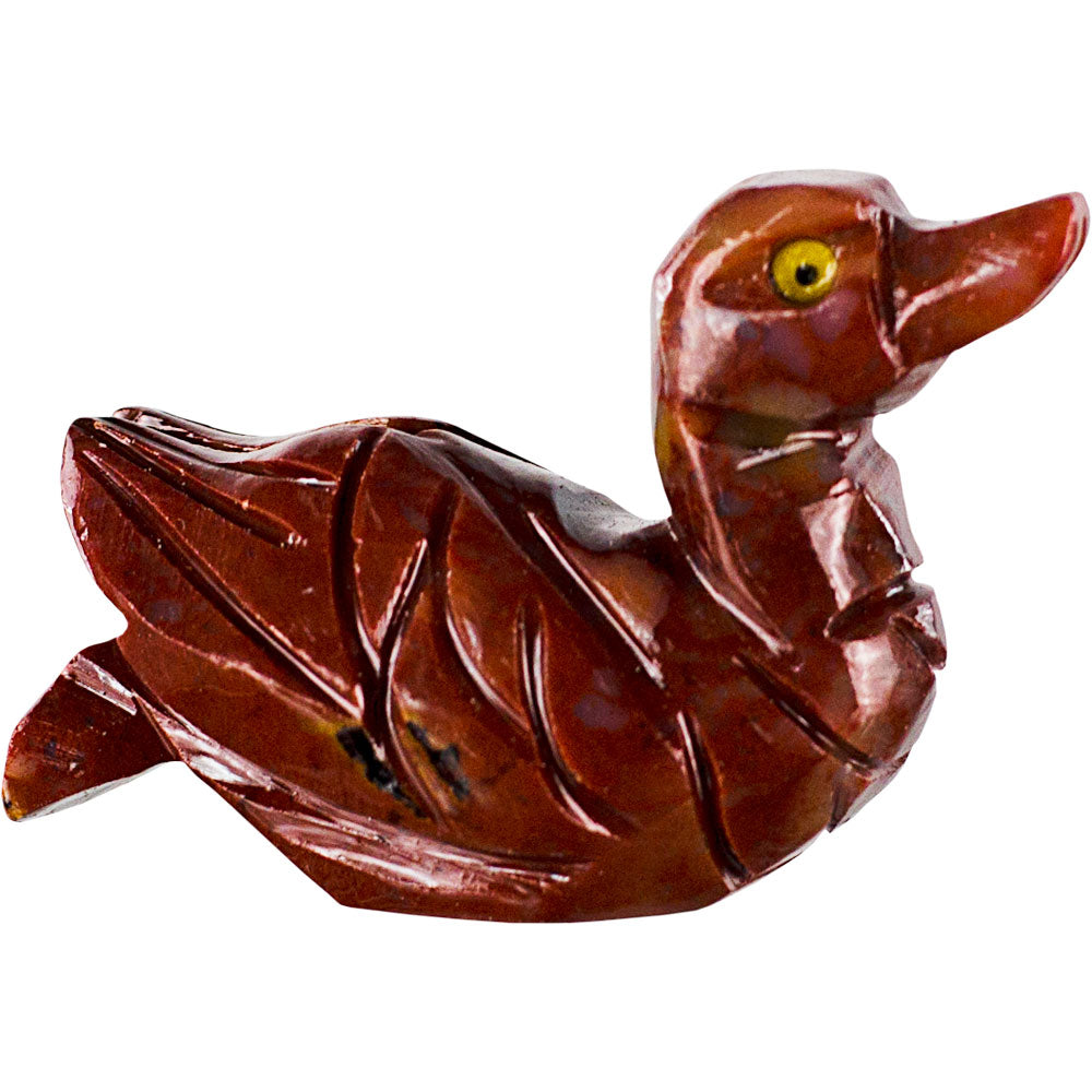 Dolomite Duck carving spirit animal