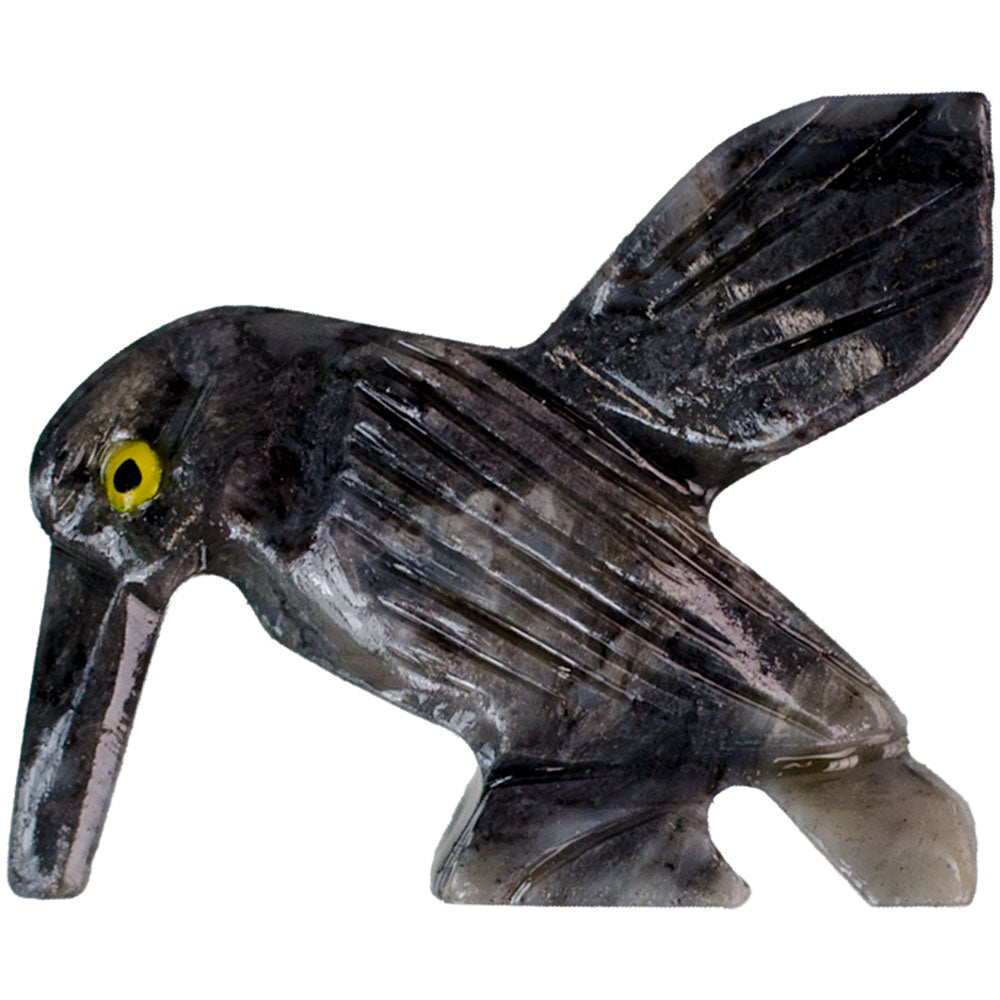 Dolomite Hummingbird carving spirit animal