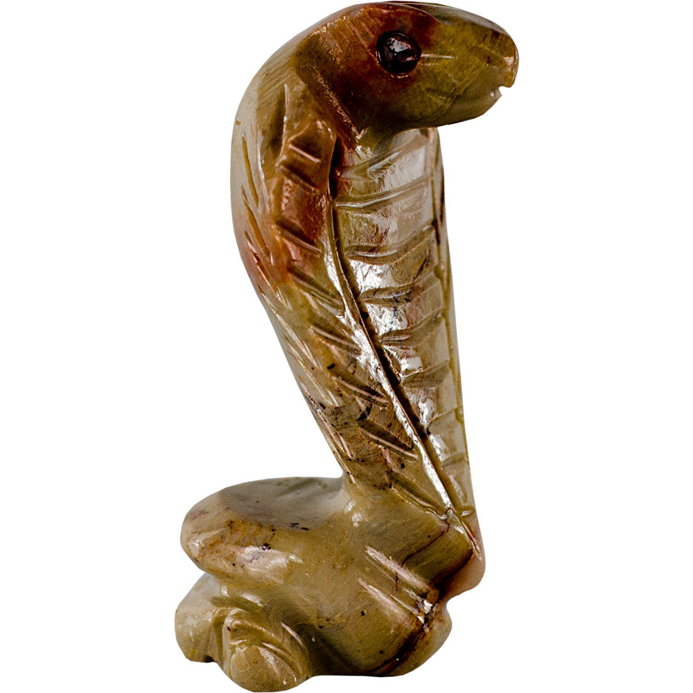 Dolomite Cobra carving spirit animal