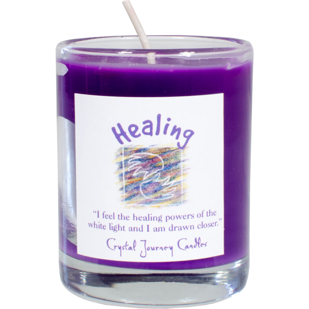 Healing Soy Herbal Votive Candle