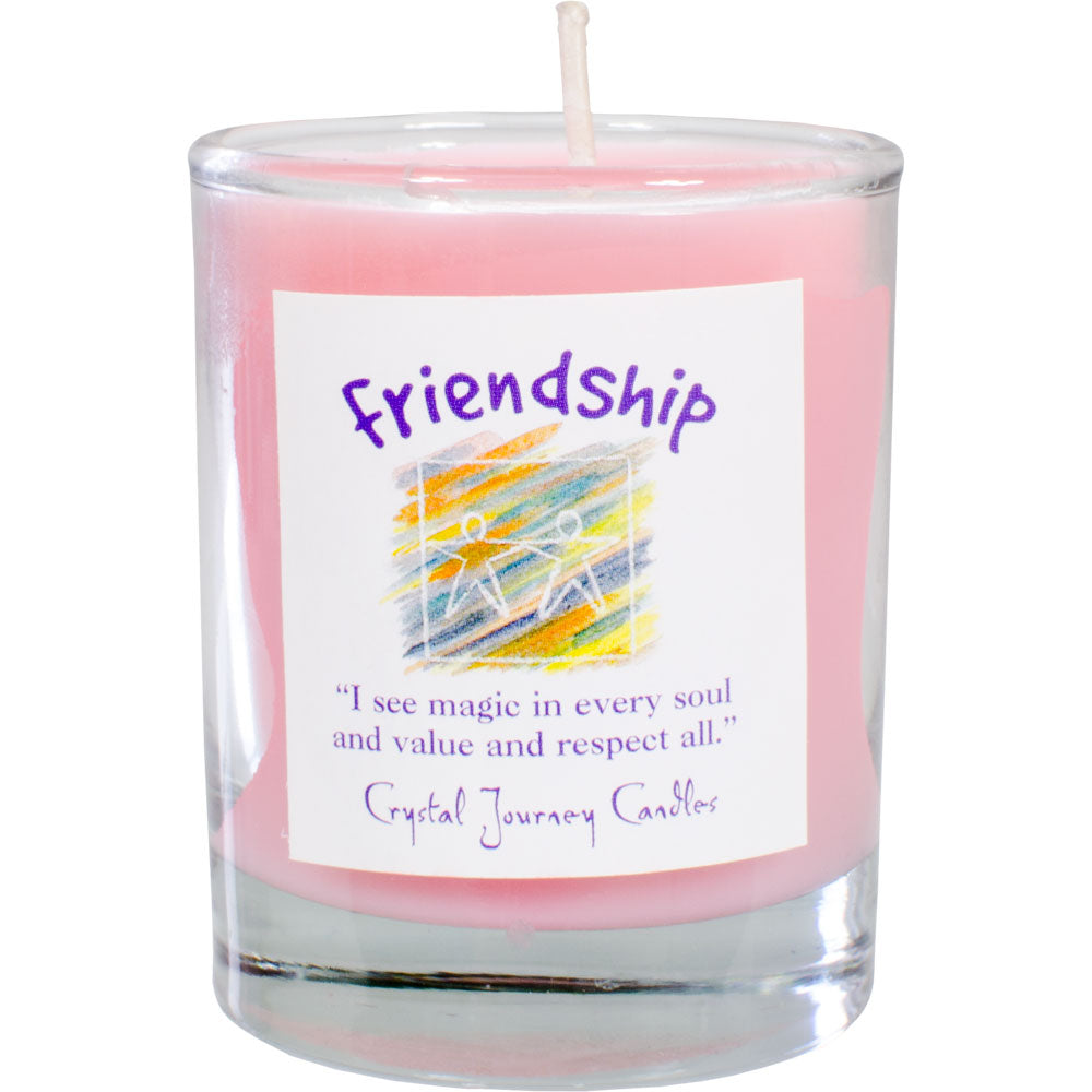 Friendship Soy Herbal Votive Candle