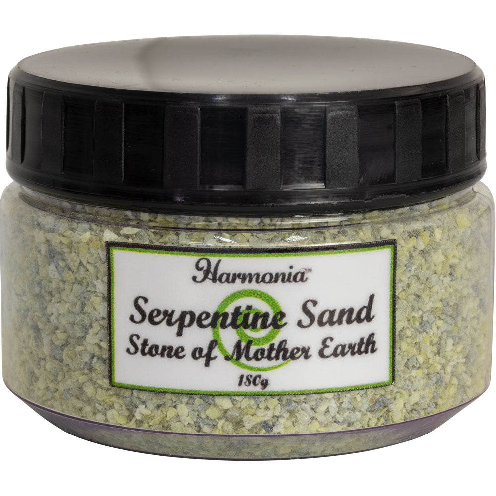 Gemstone Sand Jar 180 gr - Serpentine