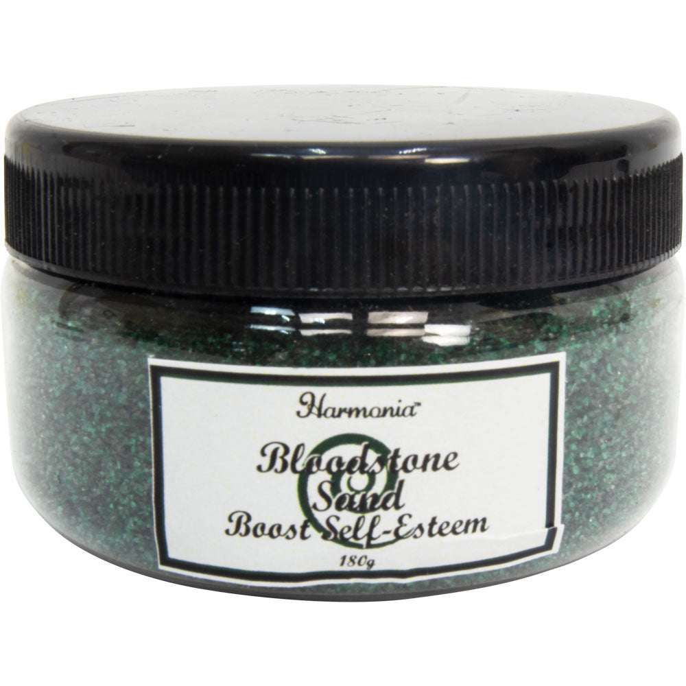 Gemstone Sand Jar 180 gr - Bloodstone