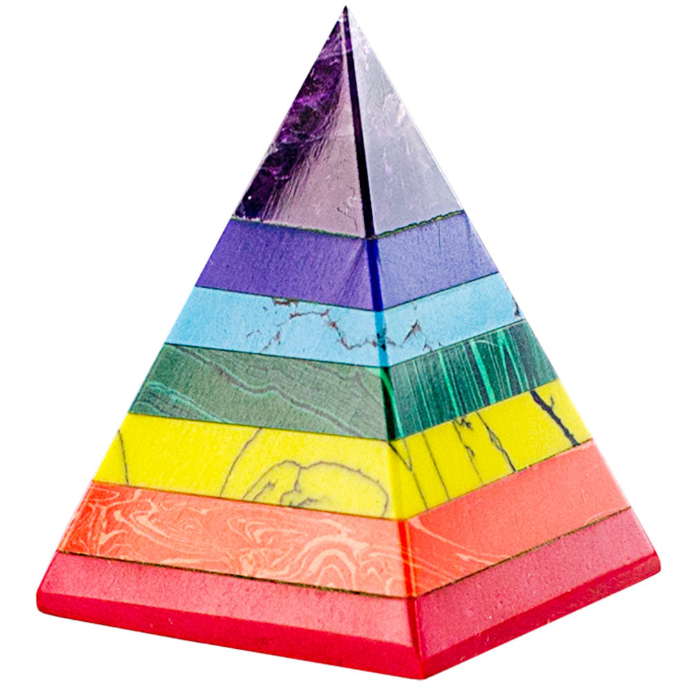 Gemstone Pyramid - 7 Chakras