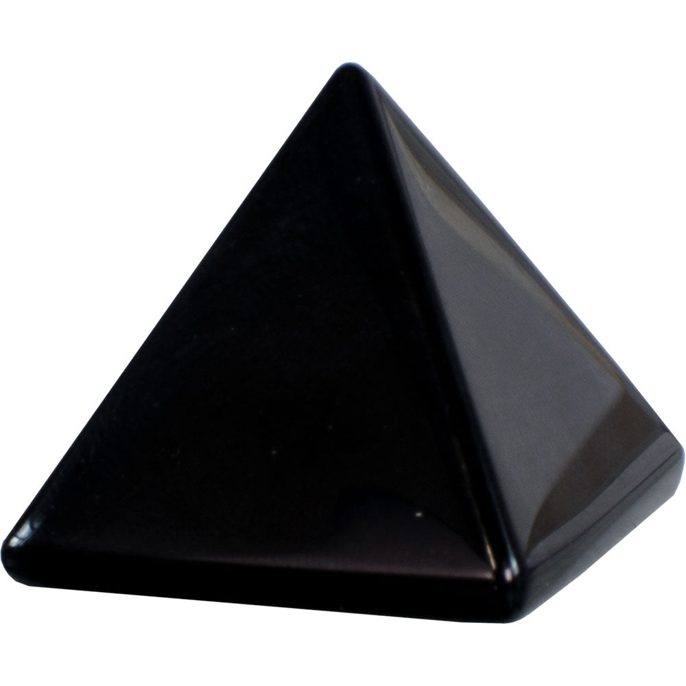 Gemstone Pyramid - Black Obsidian