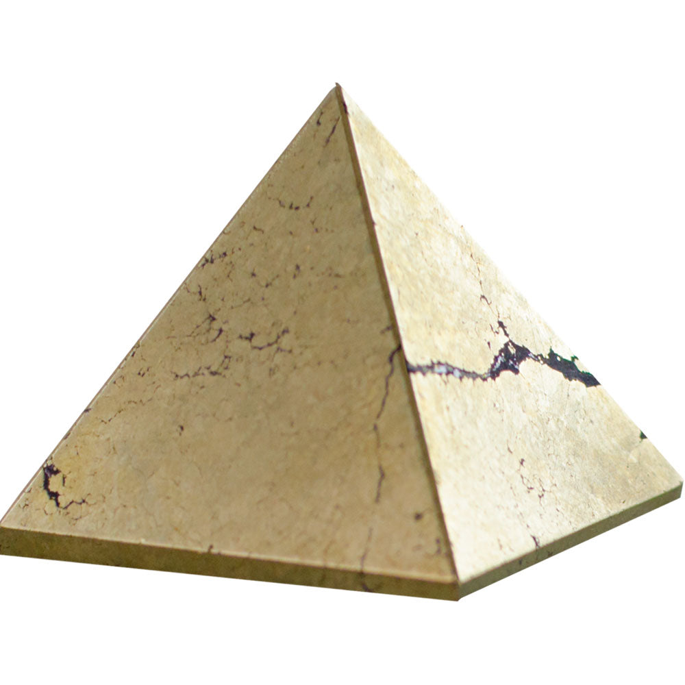 Gemstone Pyramid - Pyrite