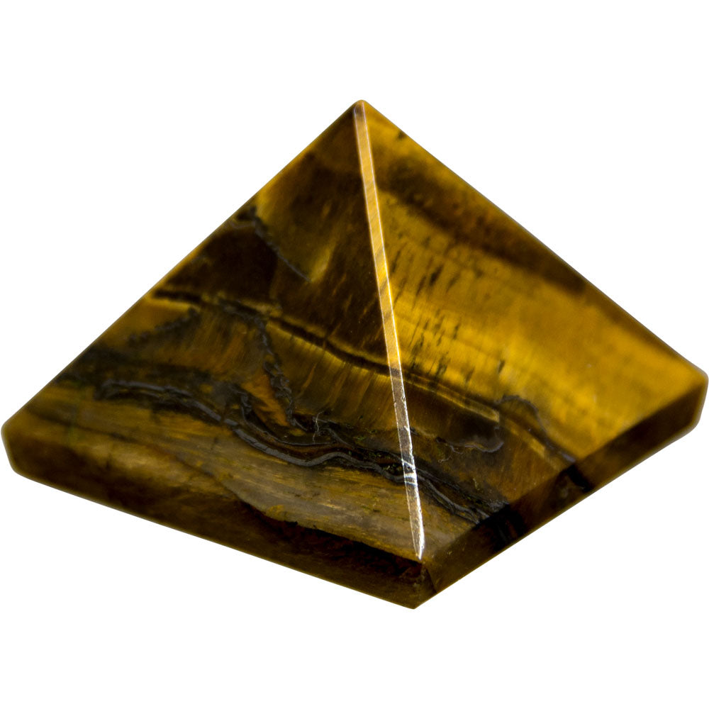 Gemstone Pyramid - Tiger Eye