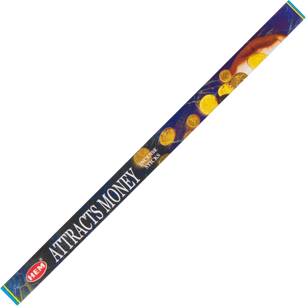 Hem Square Pack Incense 8 gr Attracts Money