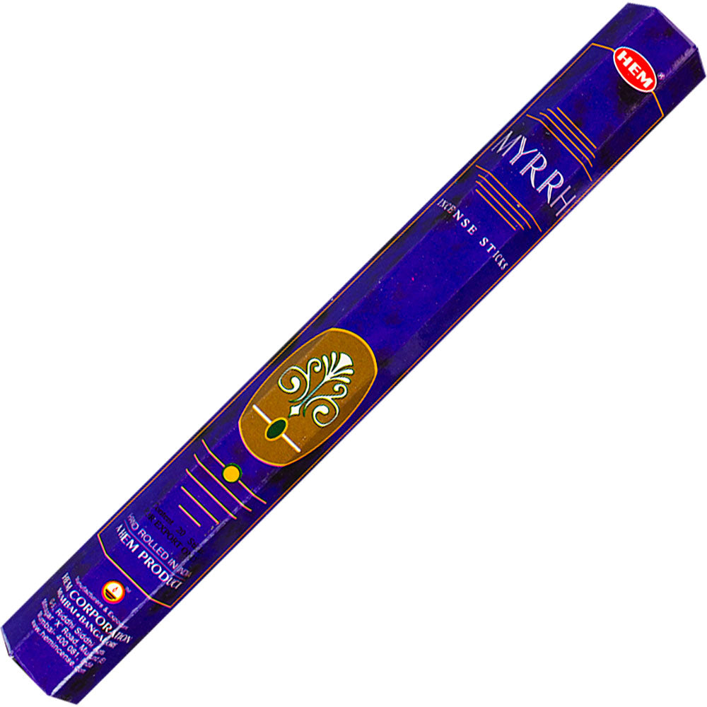 Hem Hexagonal Pack Incense 20 gr Myrrh
