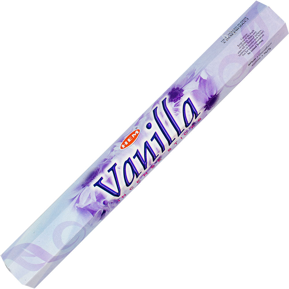 Hem Hexagonal Pack Incense 20 gr Vanilla