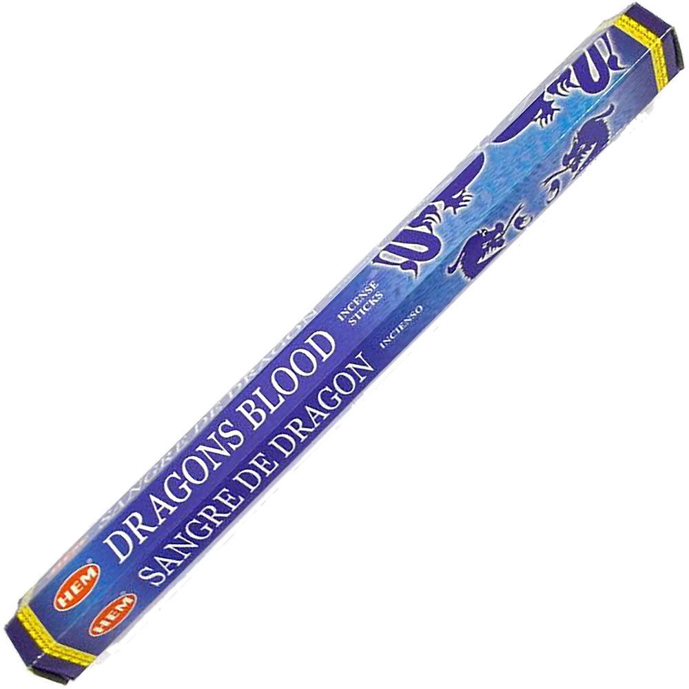 Hem Hexagonal Pack Incense 20 gr Dragon's Blood Blue