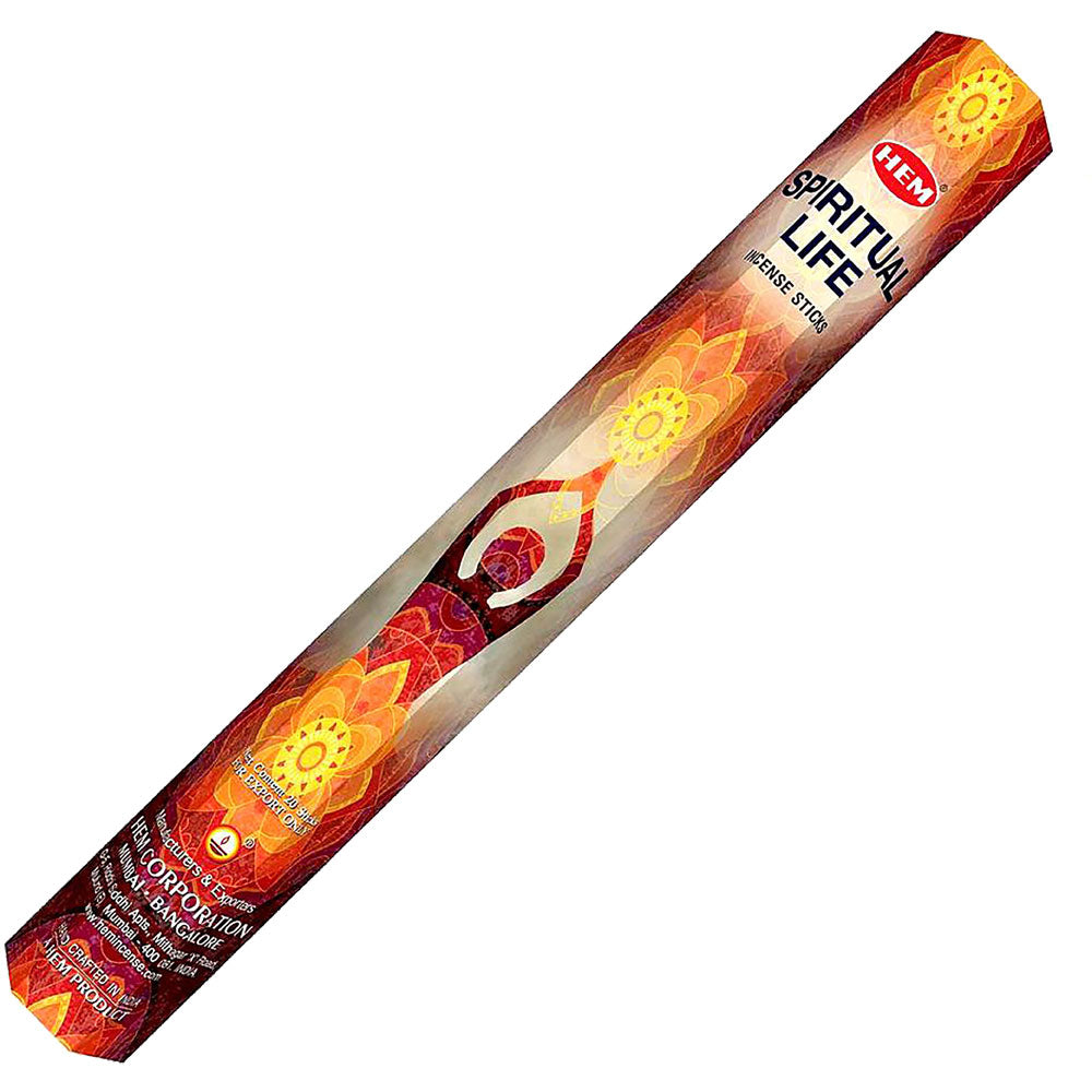 Hem Hexagonal Pack Incense 20 gr Spiritual Life