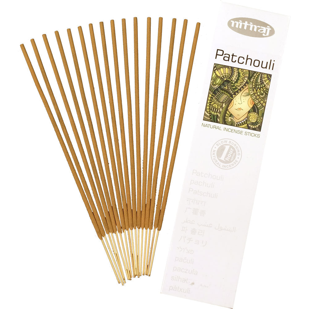 Nitiraj Incense 25 gr - Patchouli