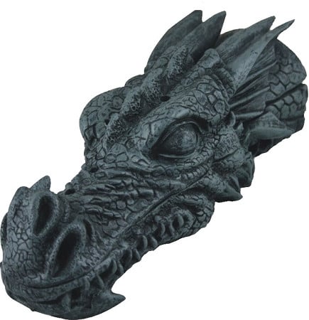 11" Black Dragon Incense Burner