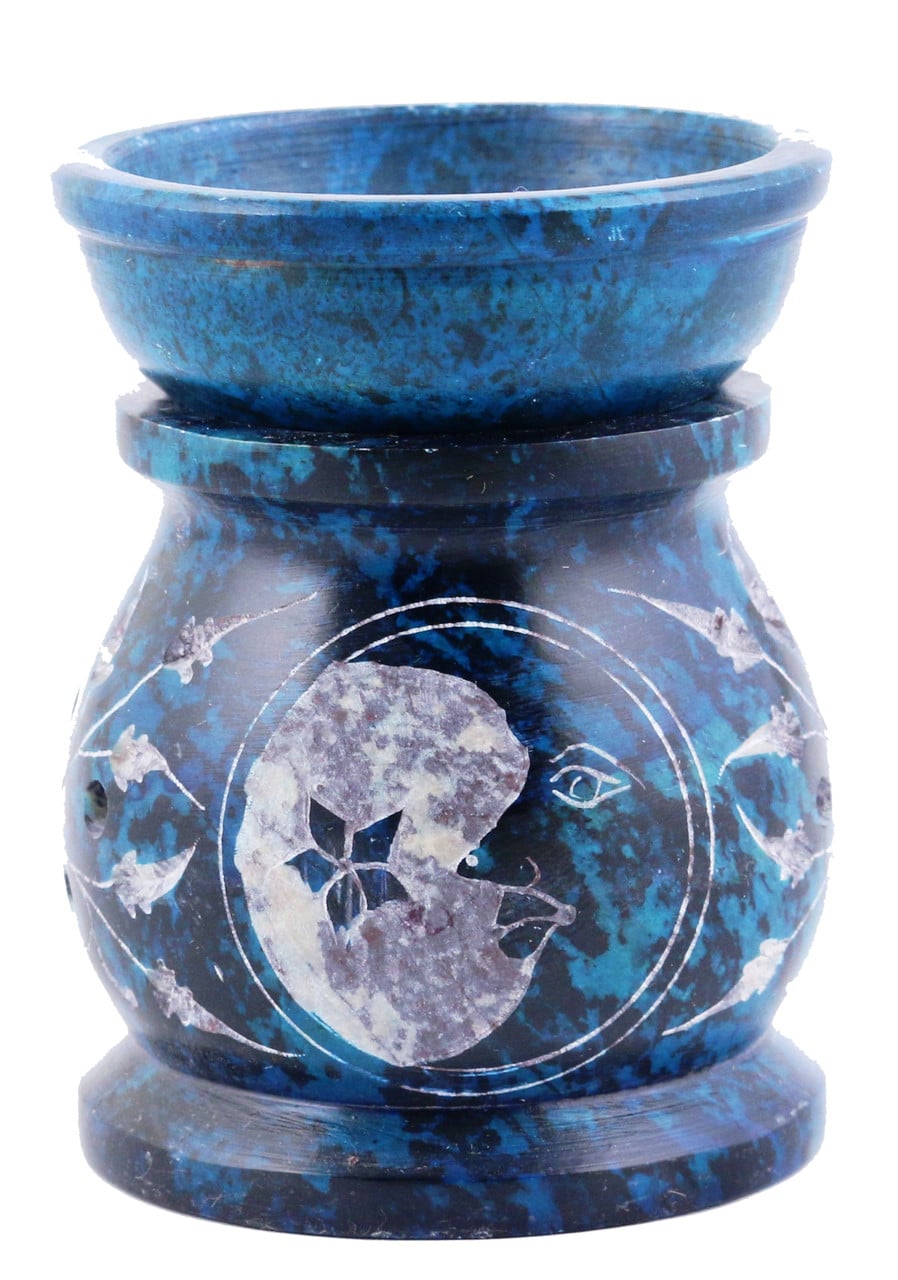 3.5" Blue Celestial Stone Oil Diffuser