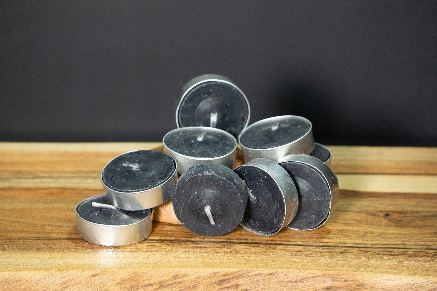Black Tealights
