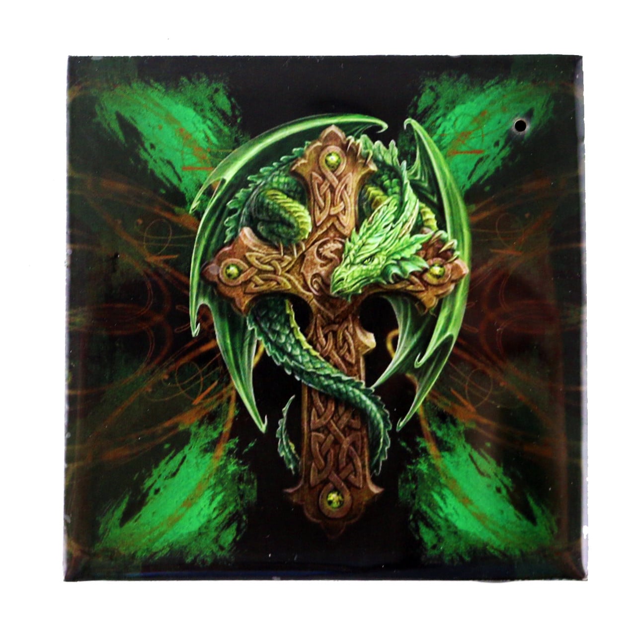 4" Dragon Wooden Incense Ash Catcher