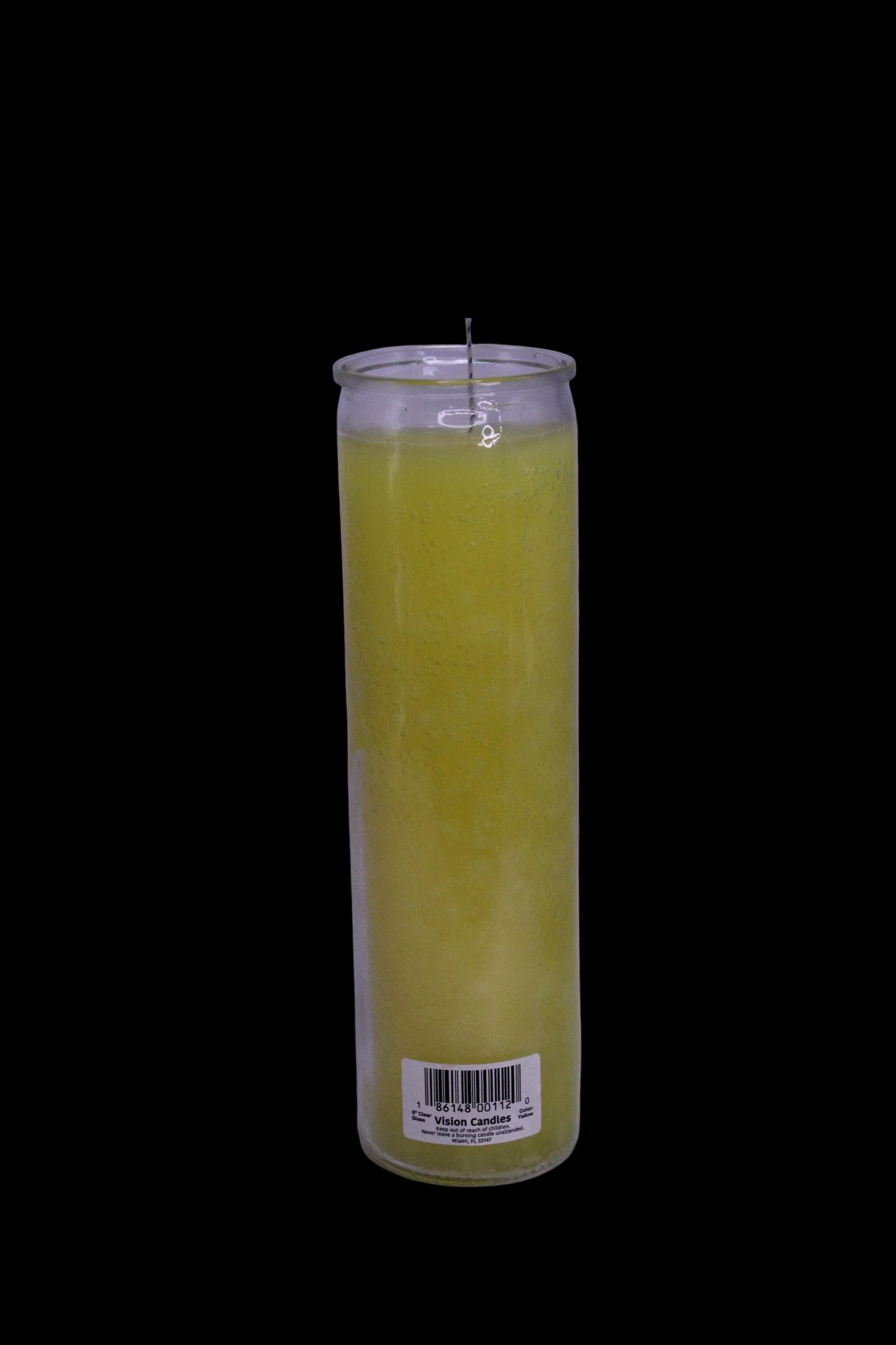 Solid Yellow 5-7 day candle