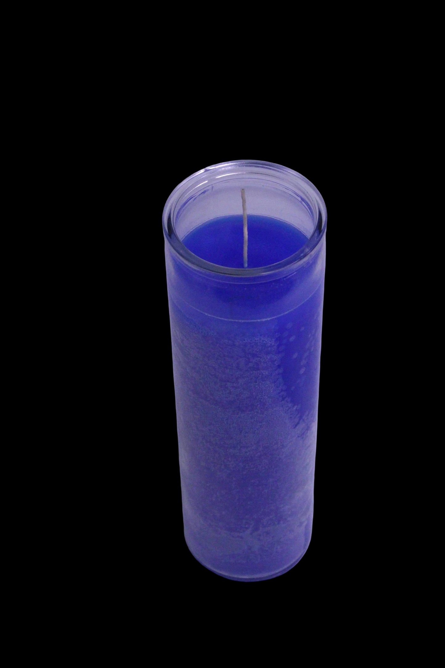 Solid Blue 5-7 day candle