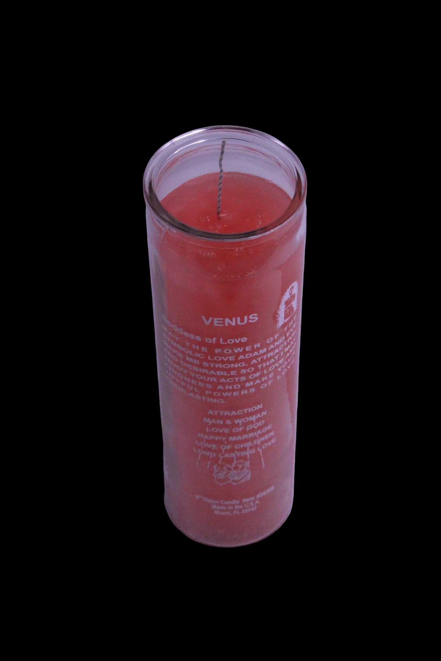 Lovers Adam And Eve 5-7 day candle U/D