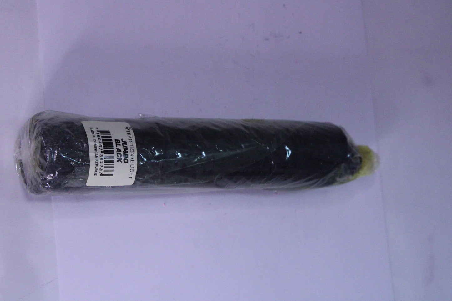 Black Jumbo Taper Candle