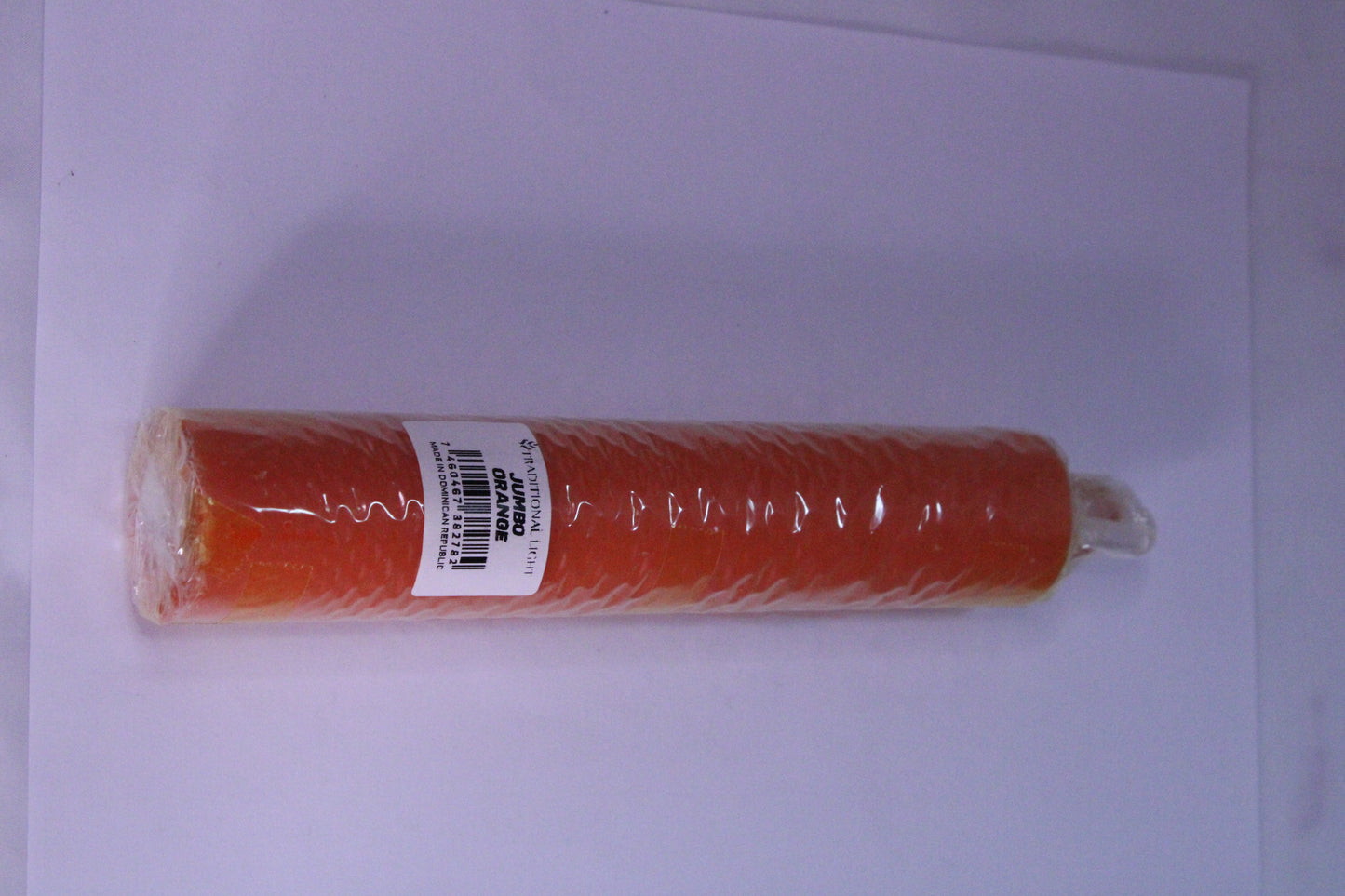 Orange Jumbo Taper Candle