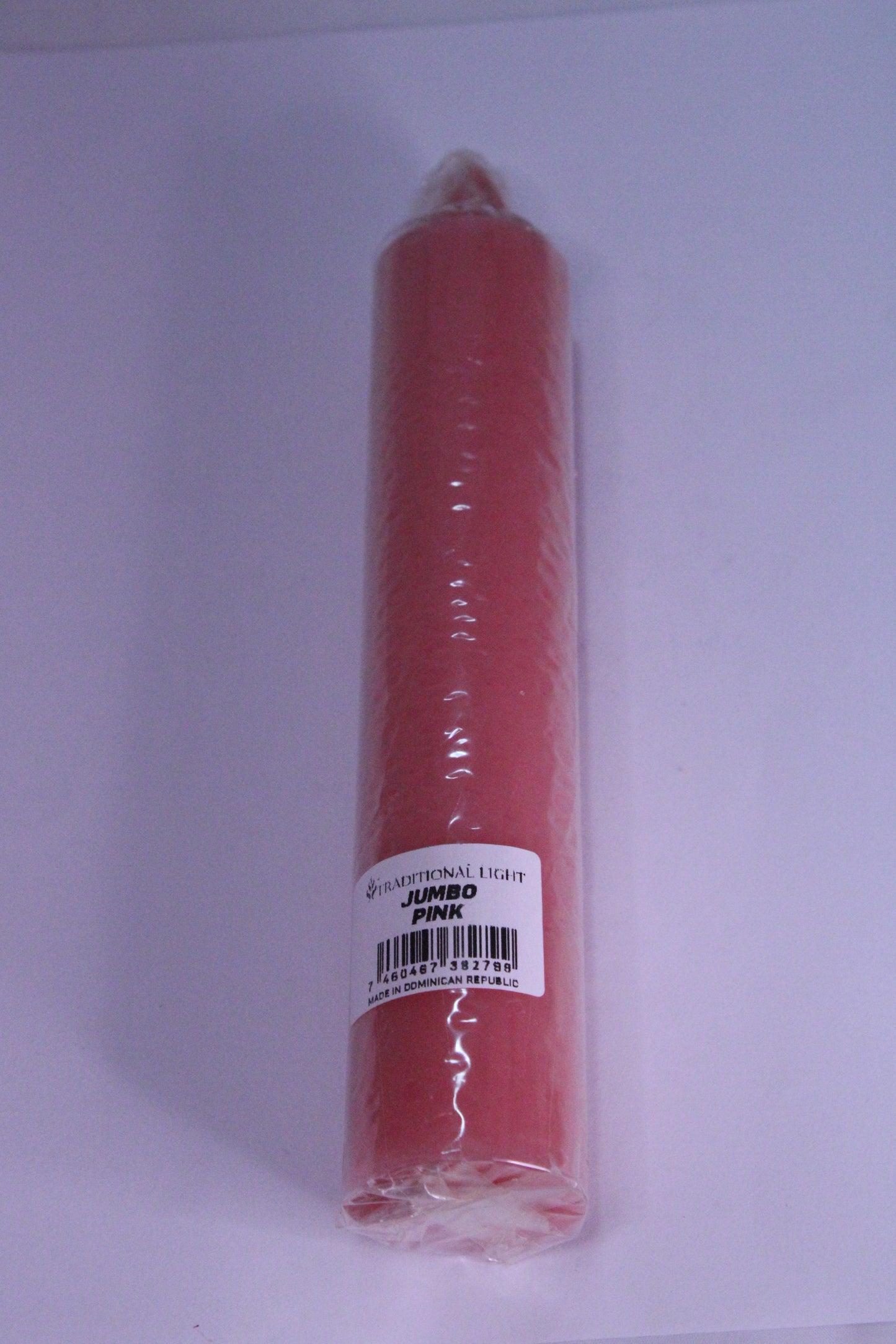 Pink Jumbo Taper Candle
