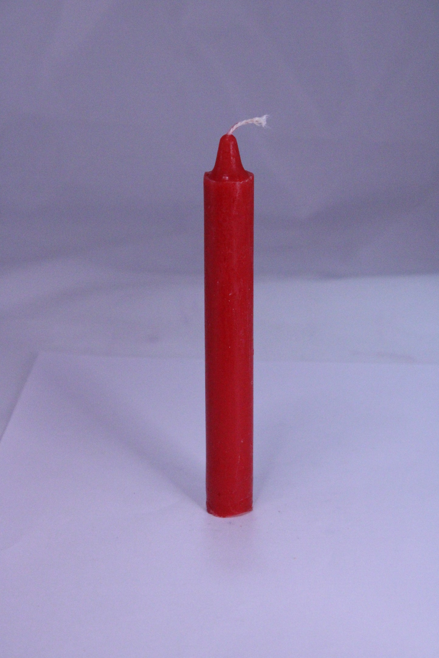 Red 6 Inch Taper Candle