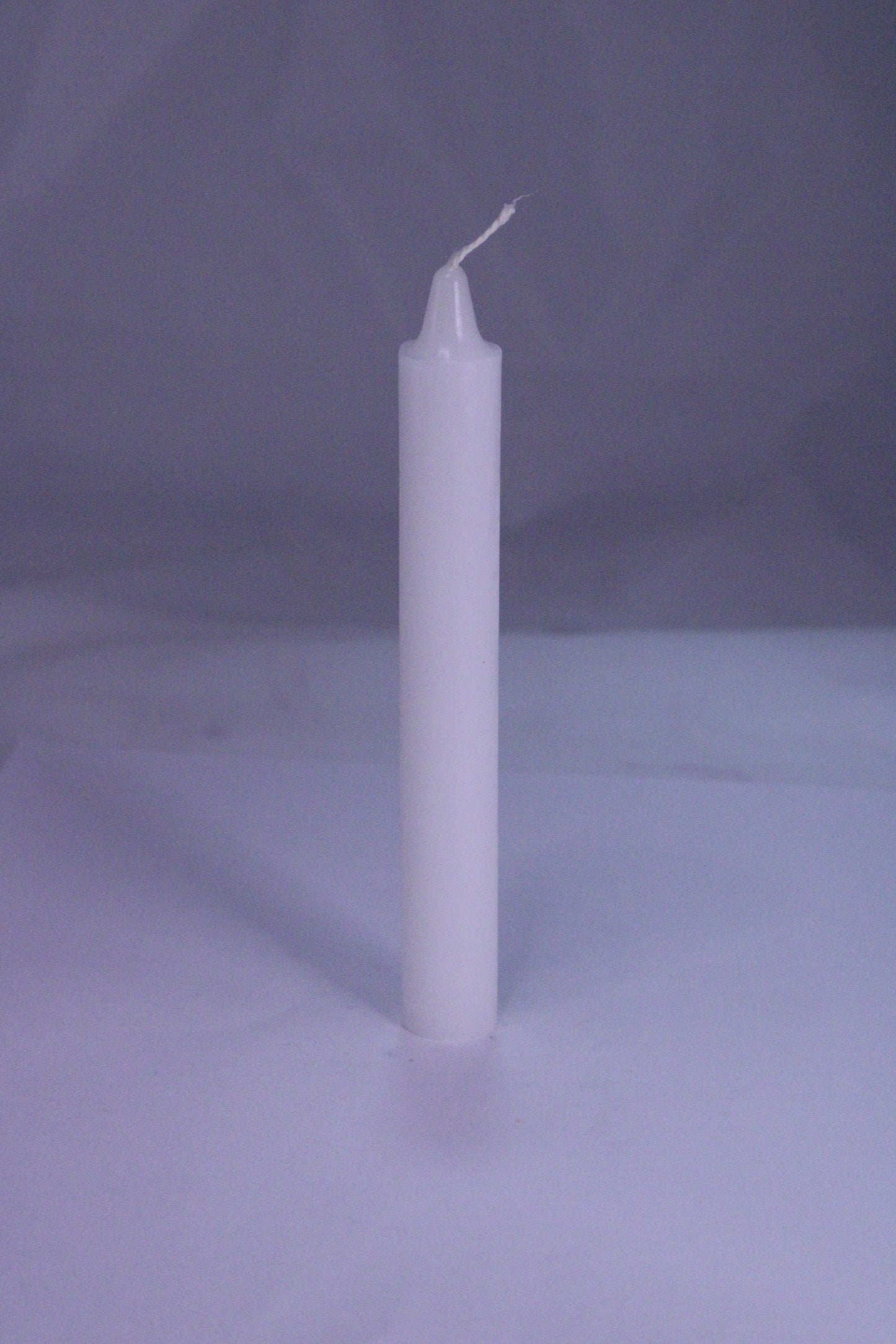 White 6 Inch Taper Candle