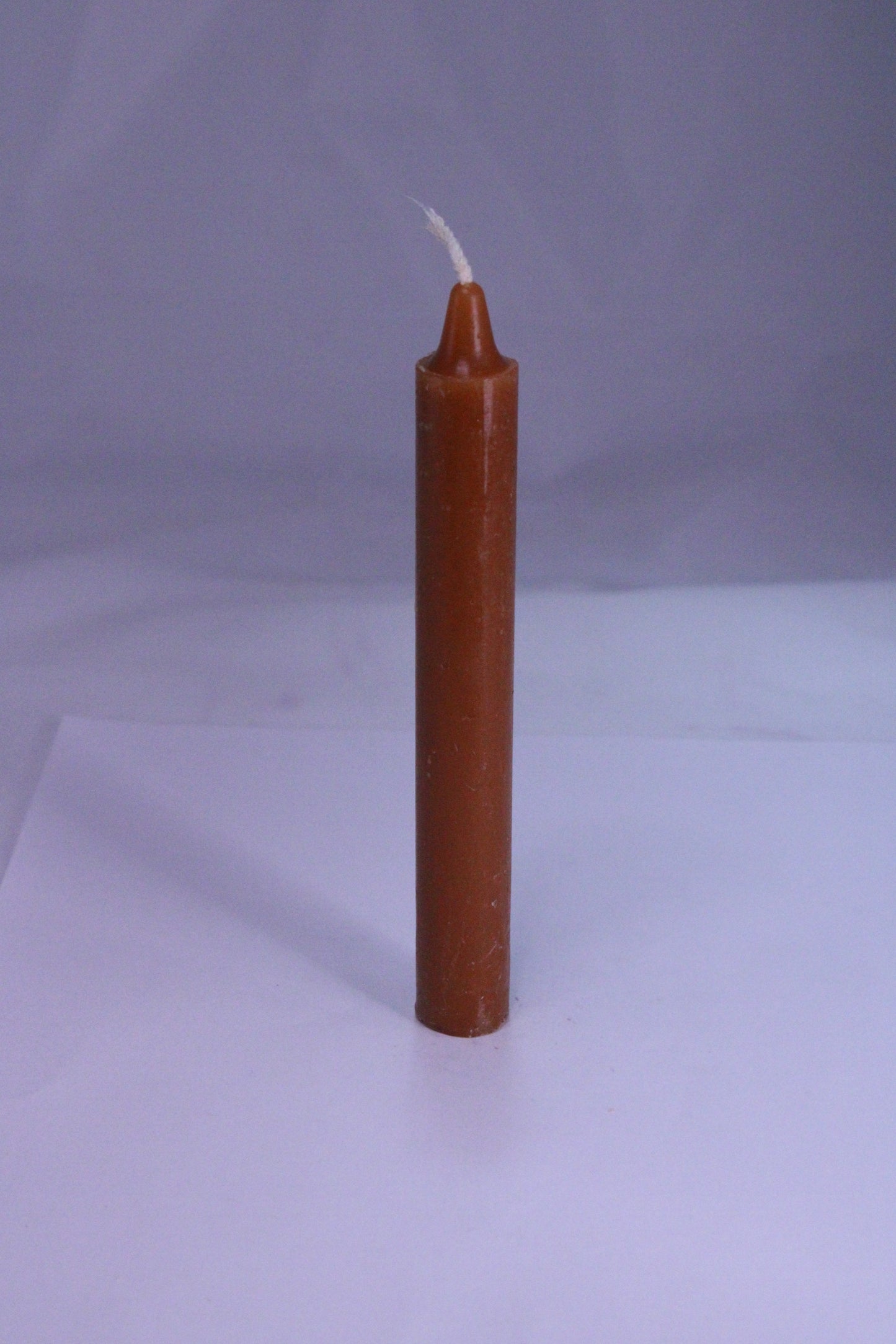 Brown 6 Inch Taper Candle