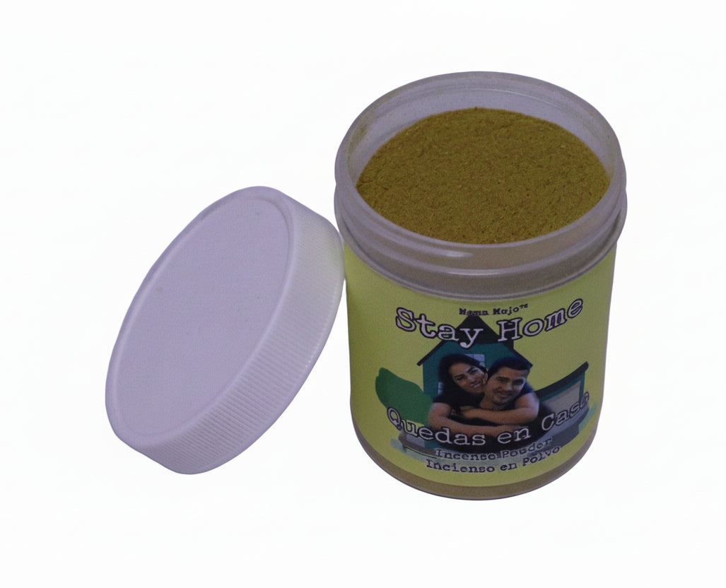 Stay Home Incense Powder Jar