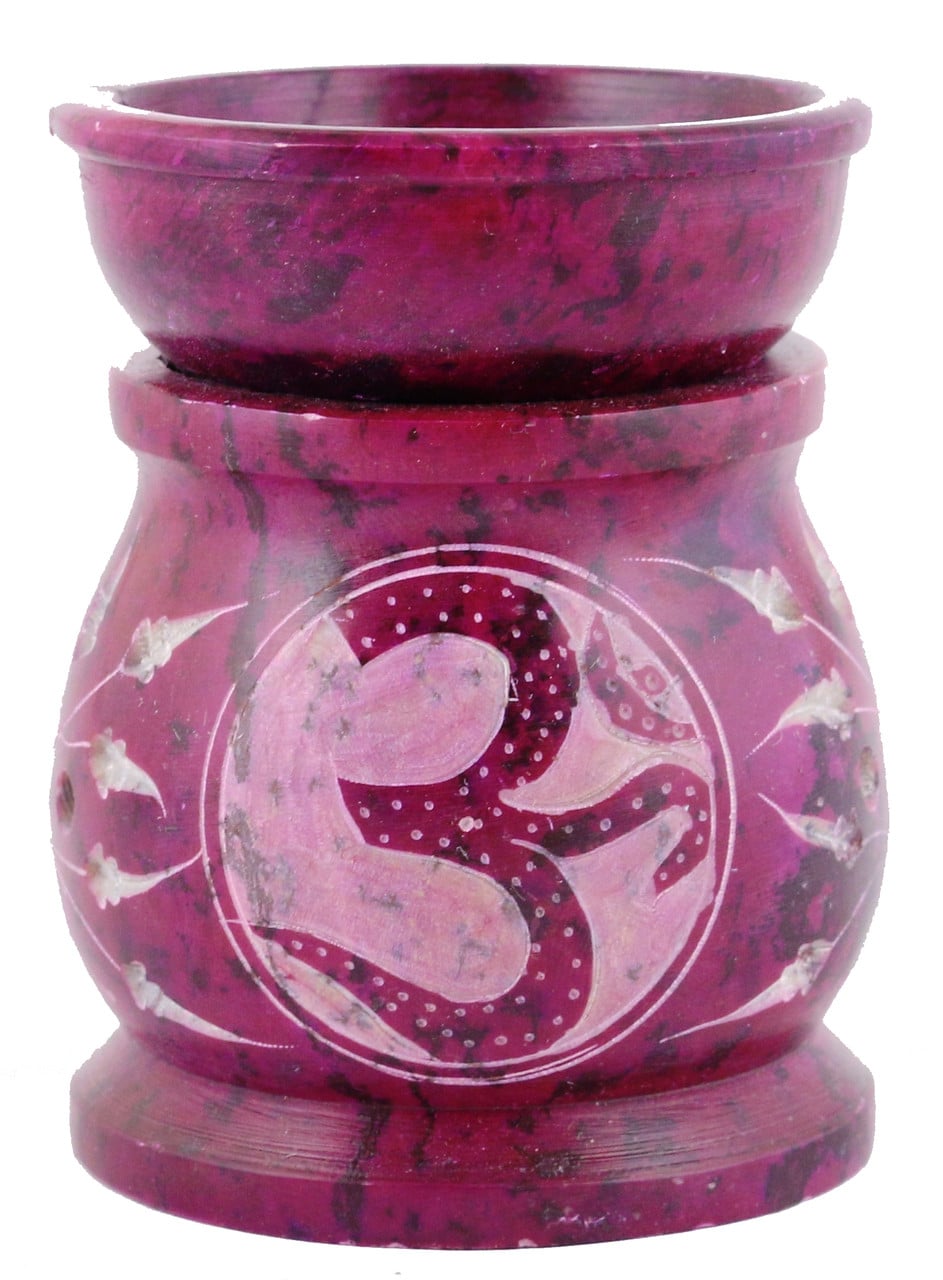 3.5" Purple Om Stone Oil Diffuser