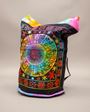 Cotton Zodiac Design Backpack Tie Dye