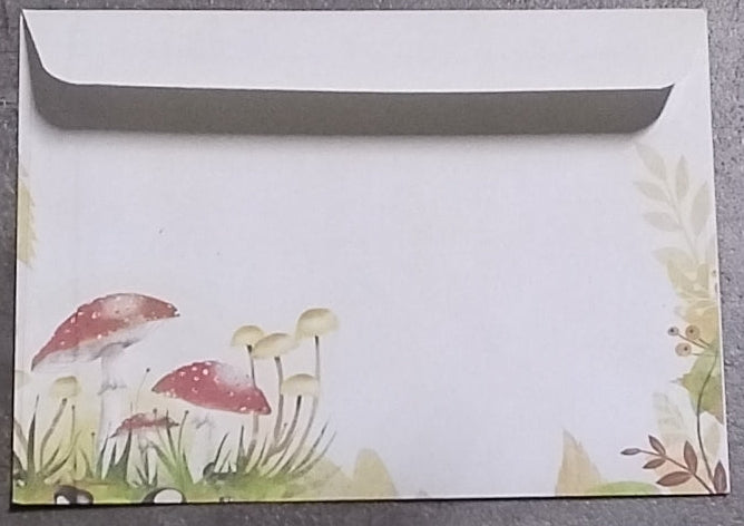 Forest floor Mushrooms Gift Card