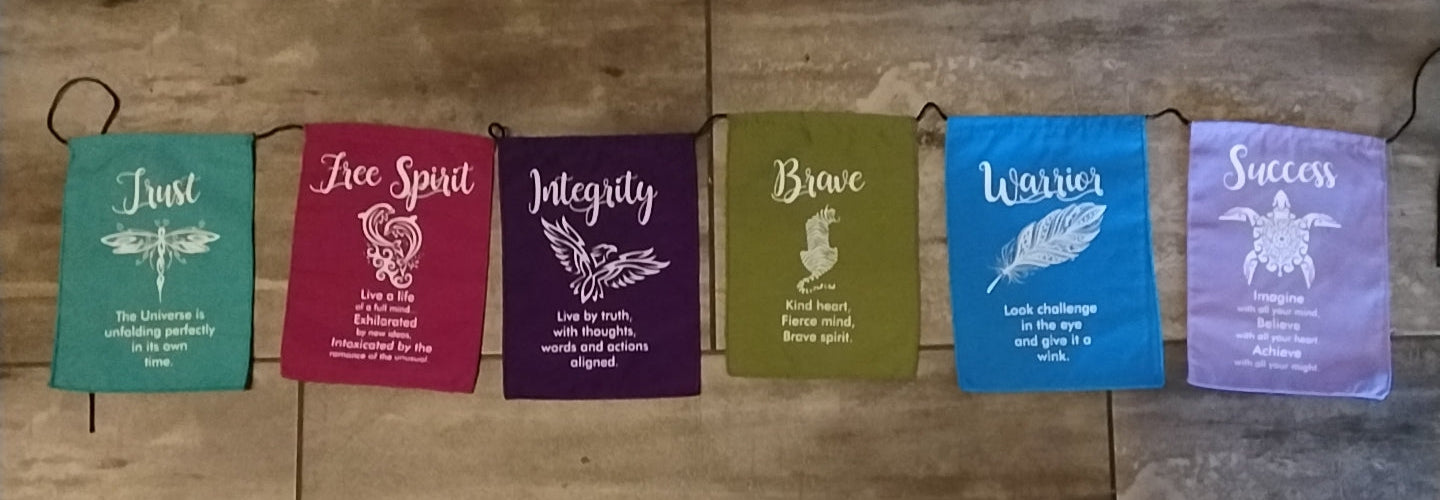 Six Desires and Needs Flag banner