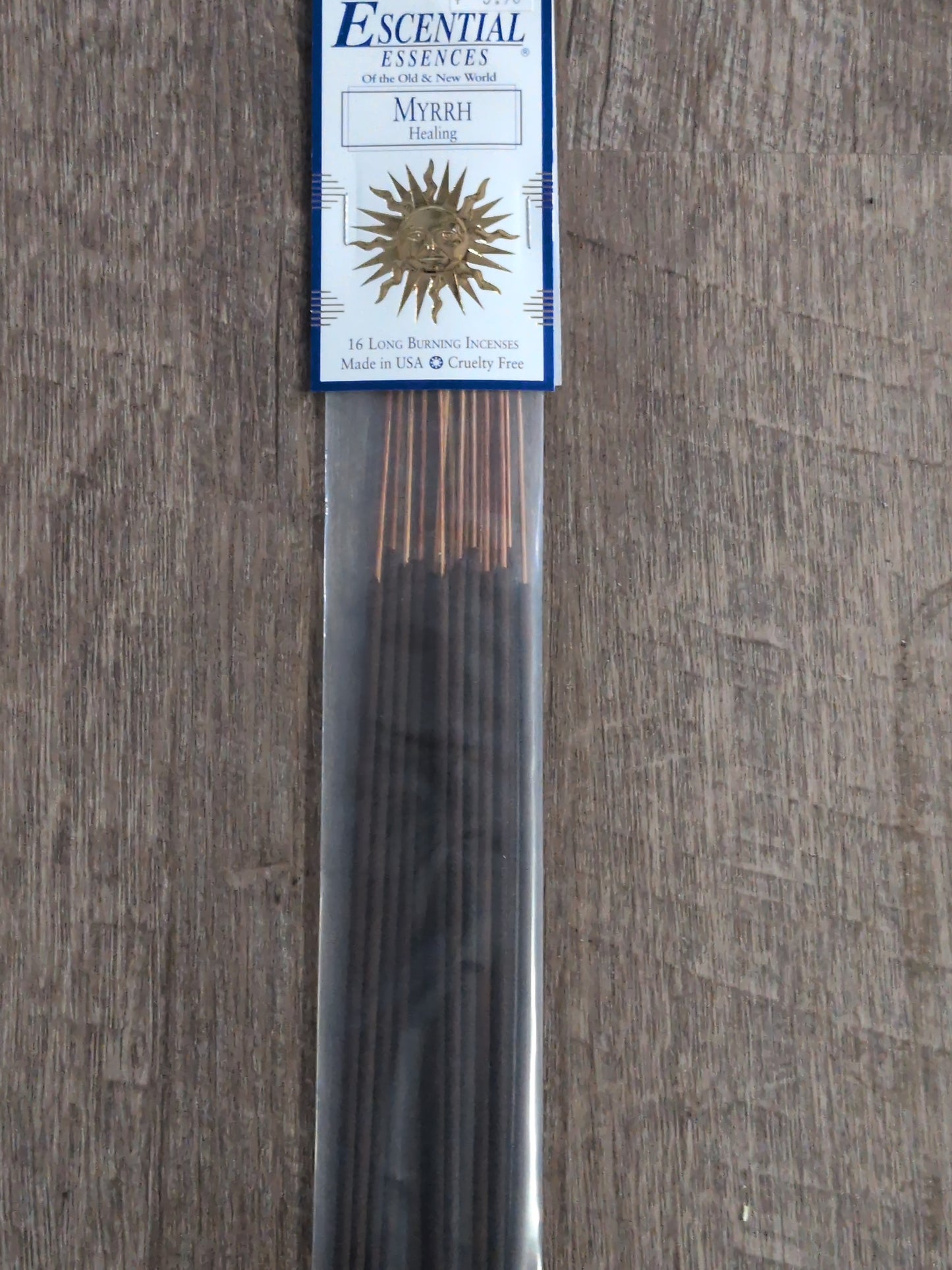 Essential Essences Incense 16 sticks Myrrh