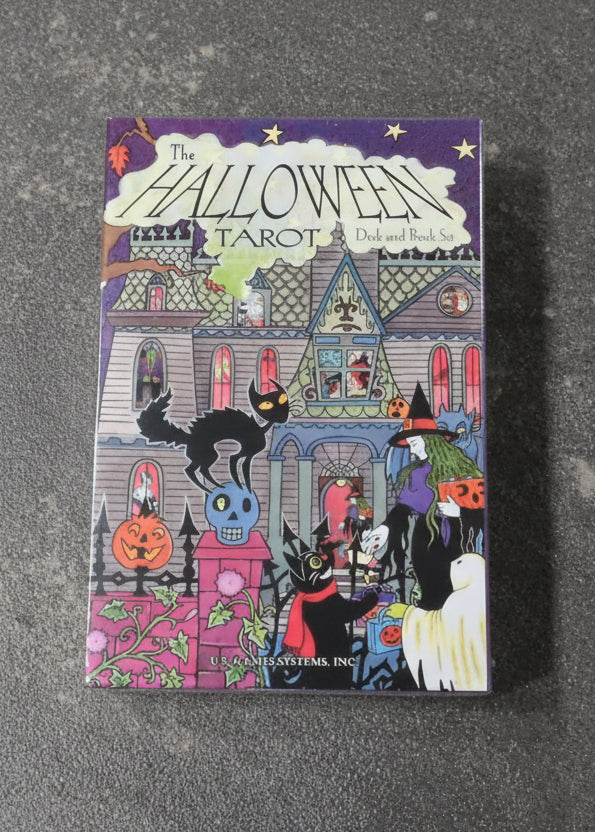 The Halloween Tarot Deck & book set