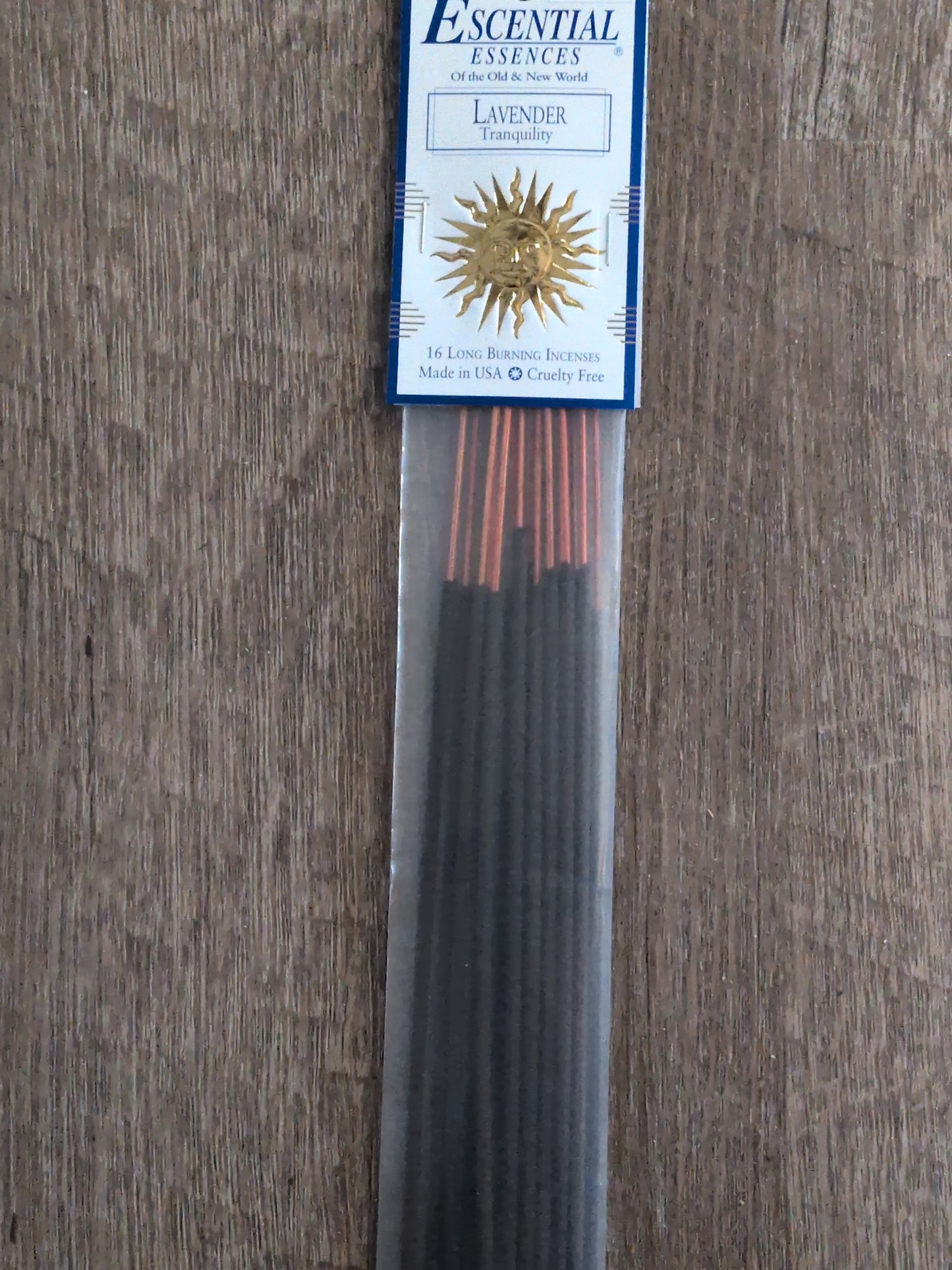 Essential Essences Incense 16 sticks Lavender