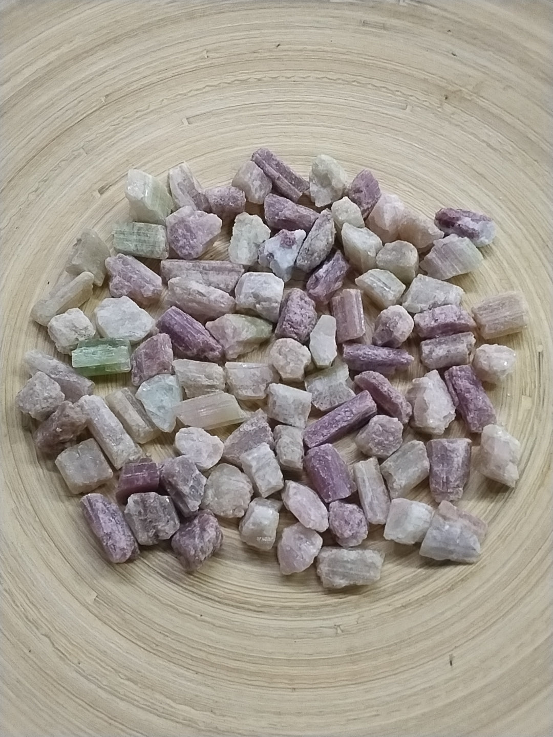 Small Bi-color Tourmaline rough stone