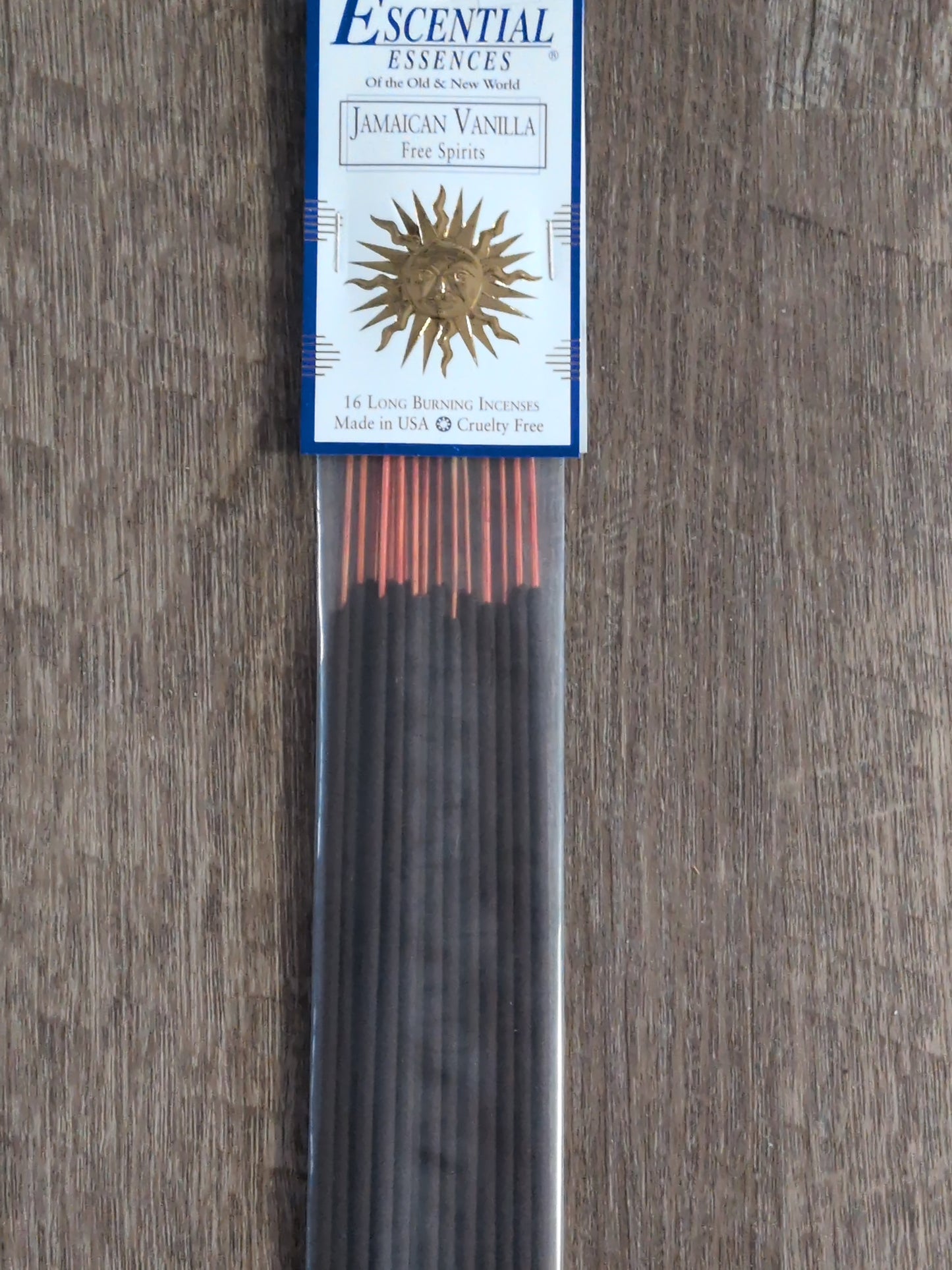 Escential Essences Incense 16 sticks Jamaican Vanilla