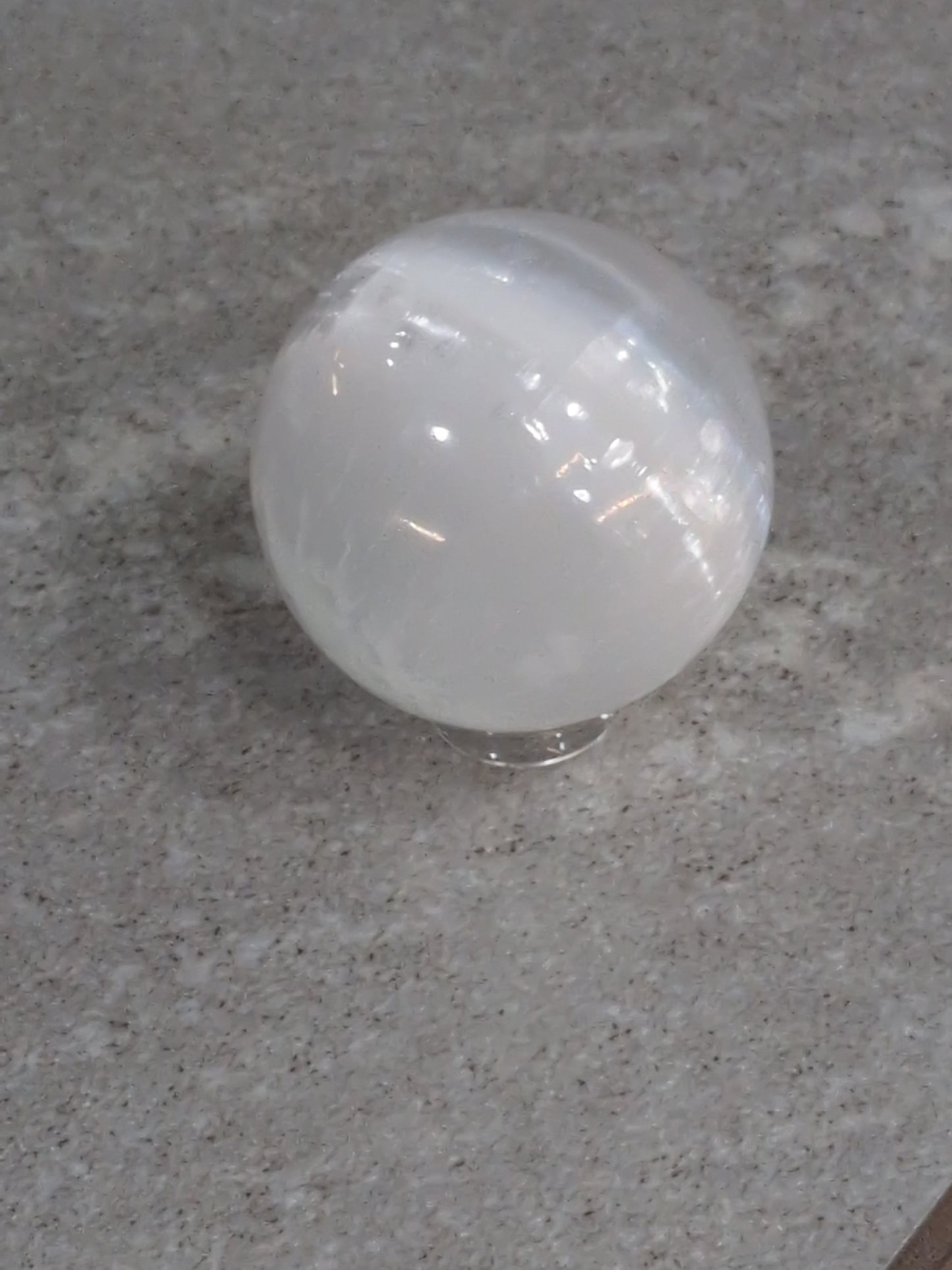 Selenite 40mm sphere