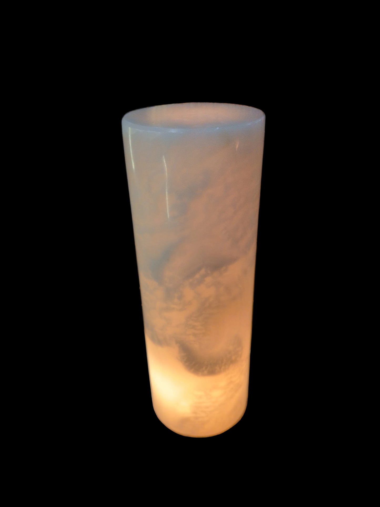 Pakistan White Onyx lamp