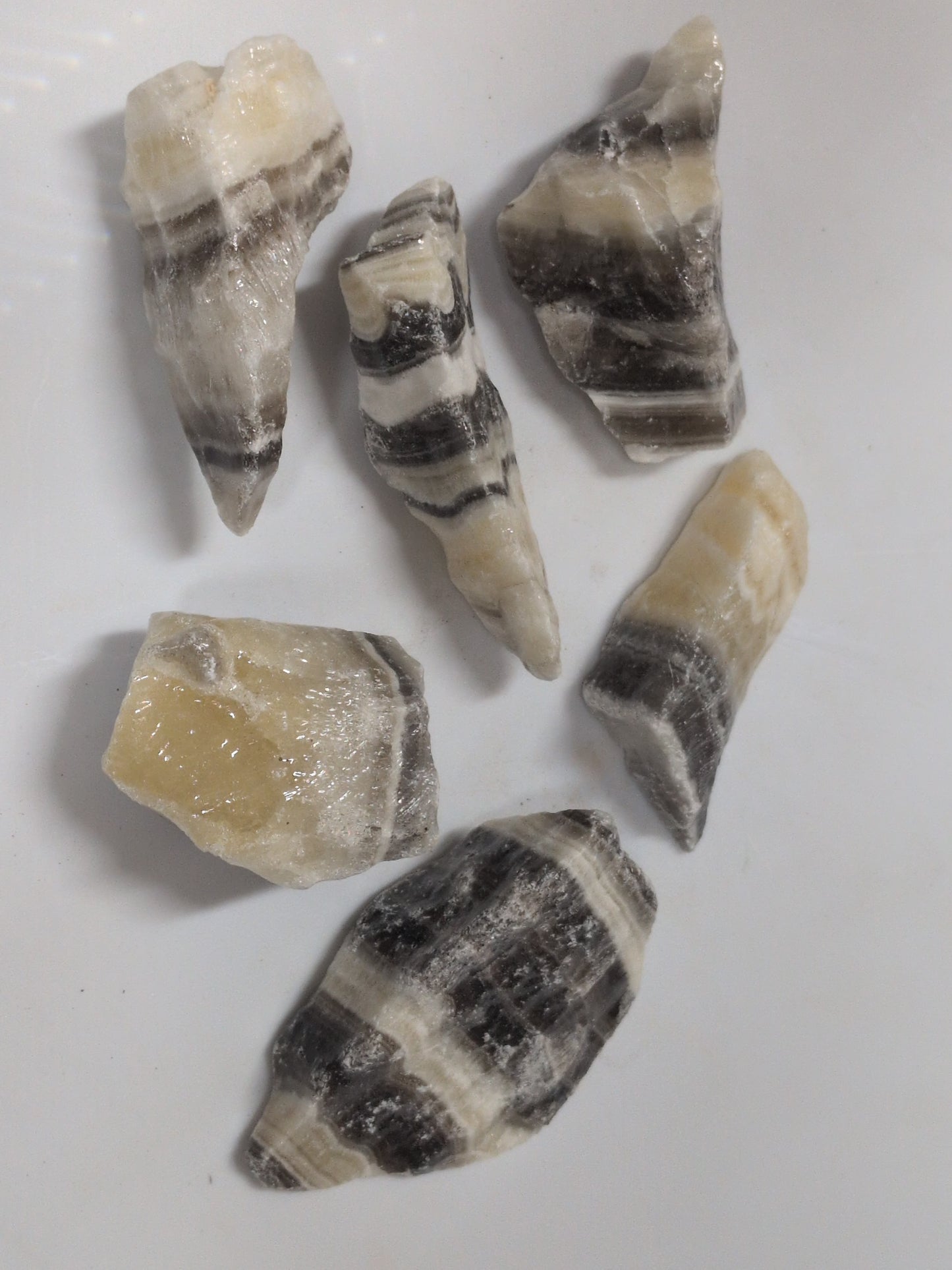 Rough Zebra Calcite stone