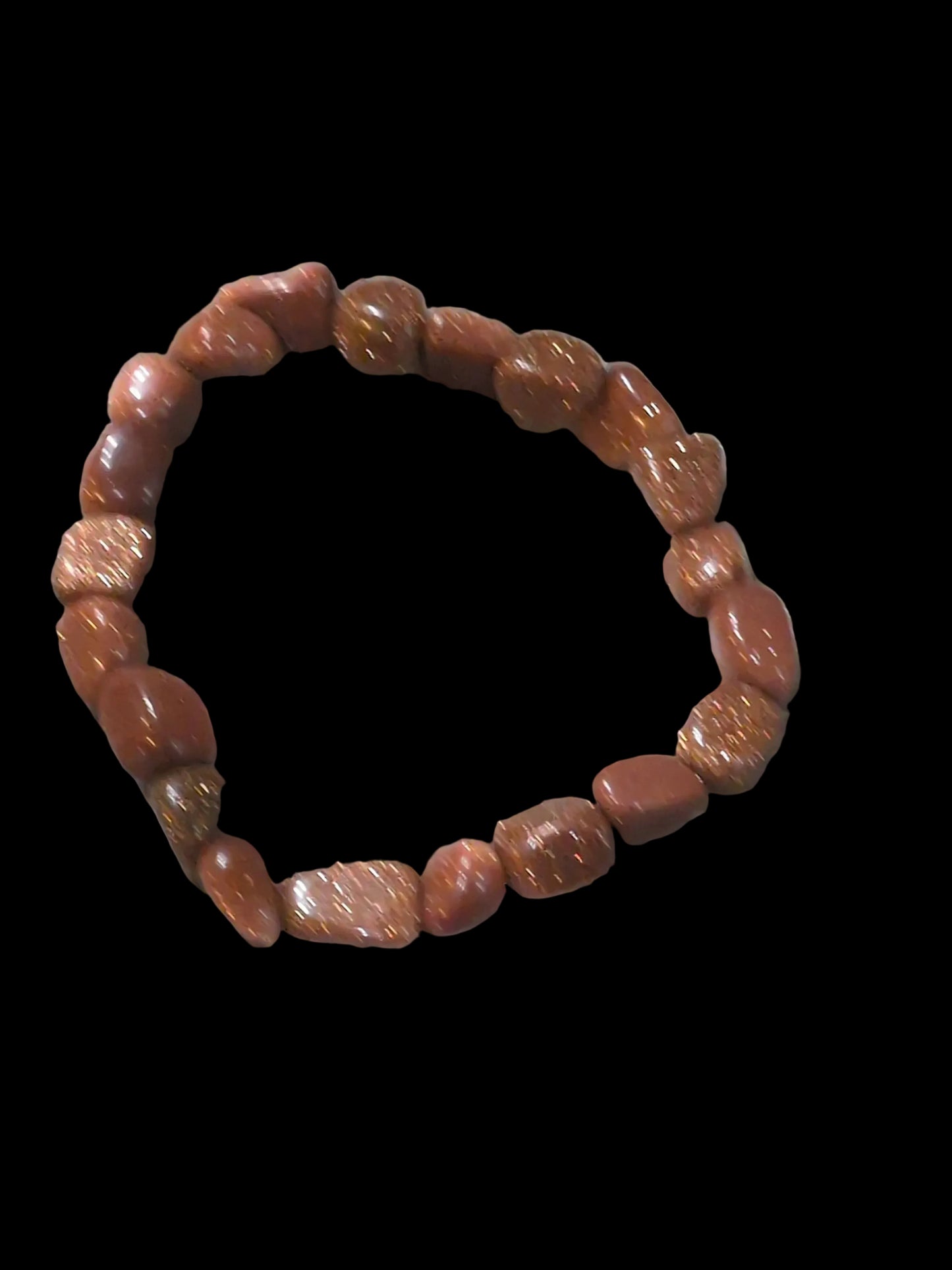 Goldstone Nugget Bracelet