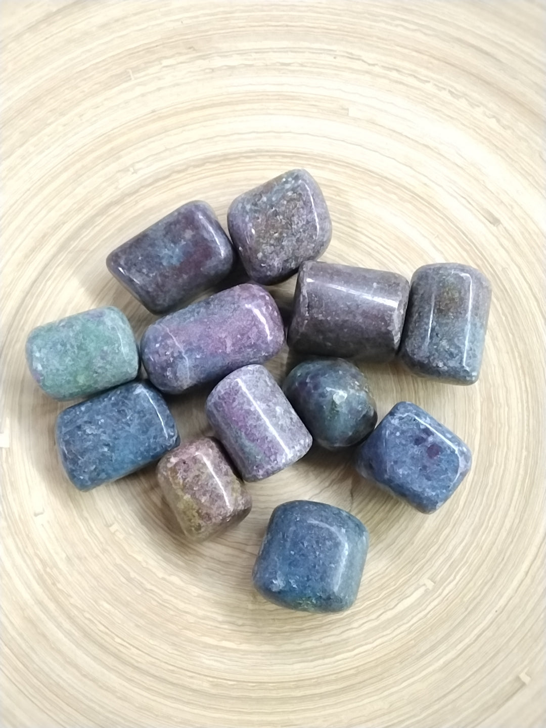 Ruby in Kyanite Tumbled stone