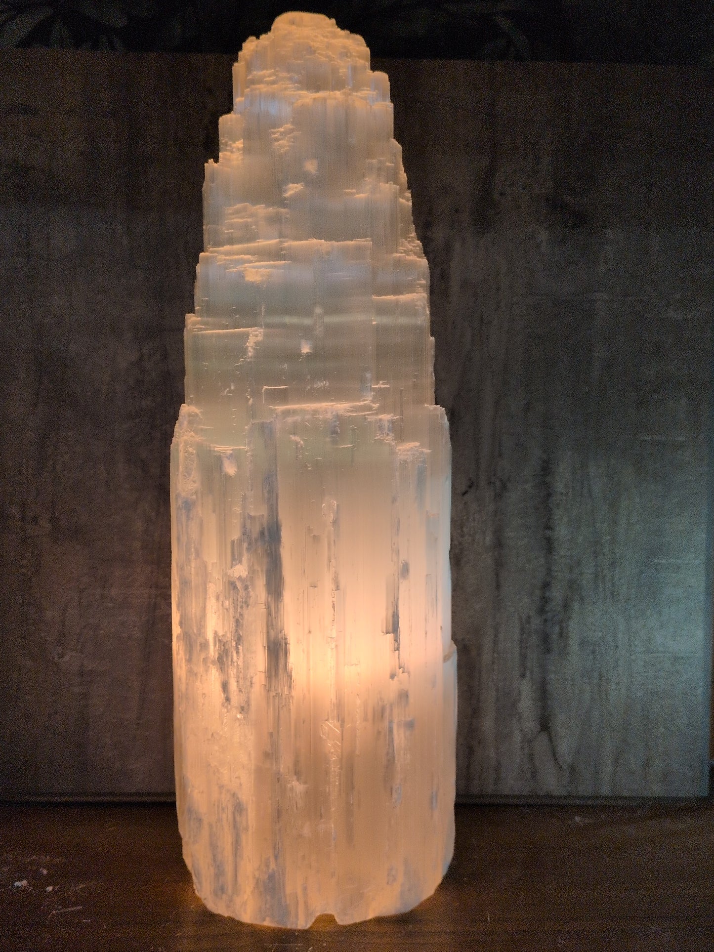 Selenite lamp Medium